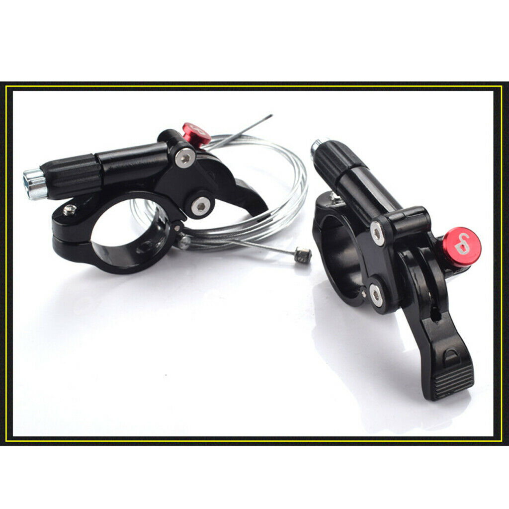 Bicycle Part Fork Remote Lockout Lever MTB Mountain Road Bike Lock & Wire