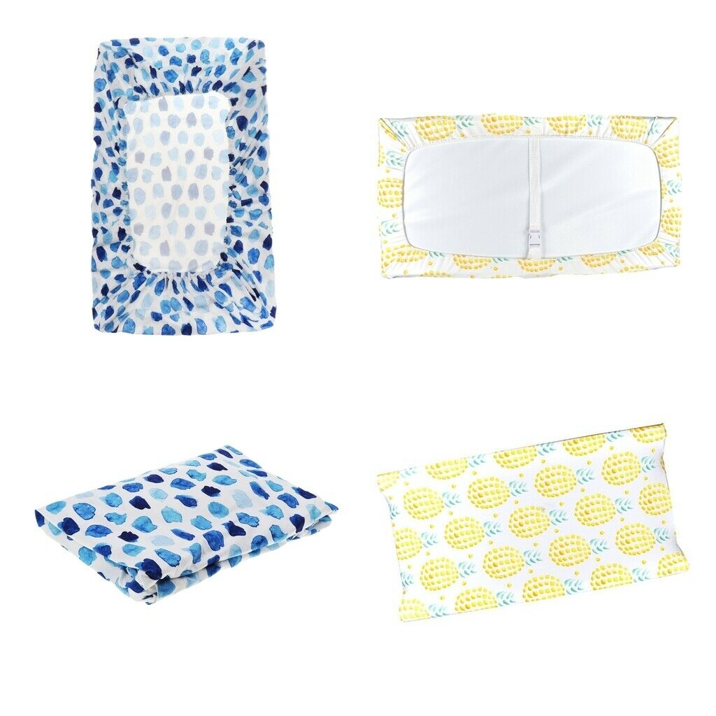 2x Infant Changing Table Pad Waterproof Mattress Bed Sheet Change Mat Cover