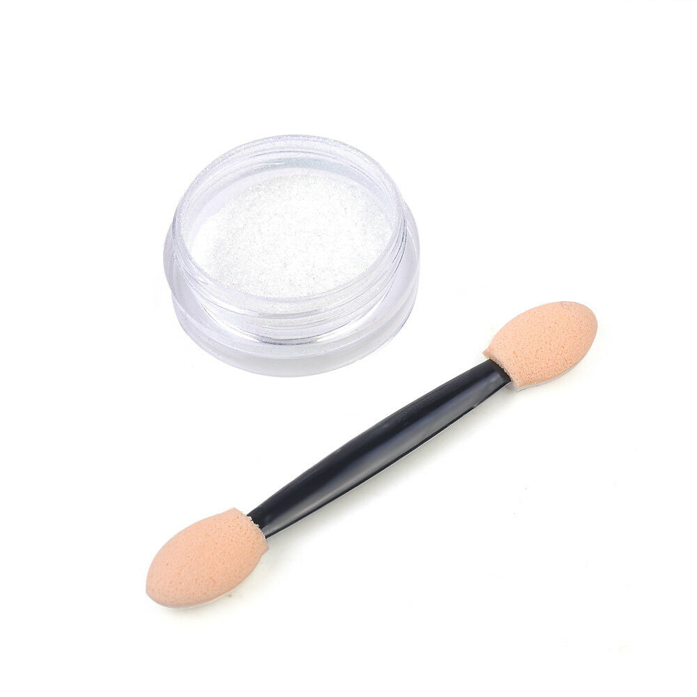 Fashion Color-Change Neon Aurora Mermaid Nail Art Powder Mirror Chrome Pigment