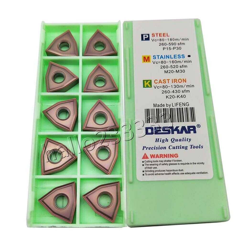 WNMG080404-MS LF6118 WNMG431 CNC carbide Turning inserts For stainless steel