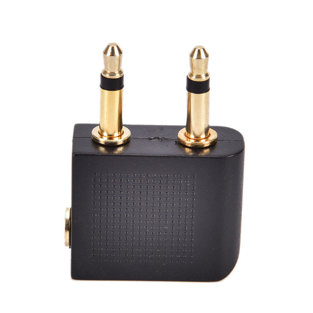Airplane Airline Travel Headphones Jack Audio 3.5mm Adapter Converte.l8