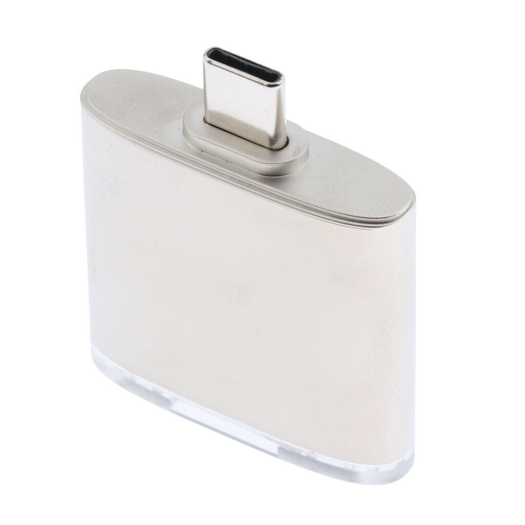2 In 1 USB C to SD/TF Card Reader Type C OTG Memory Card Writer Adapter