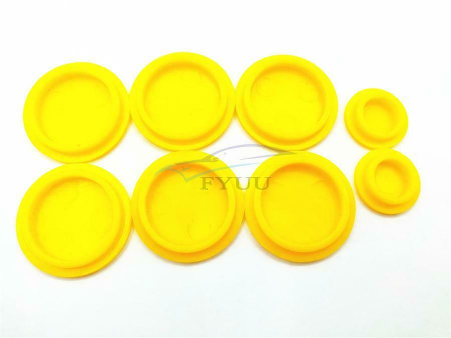 8 Pieces Yellow Loader Found Grease Caps Part For 1023E 1025R & 2025R Tractor