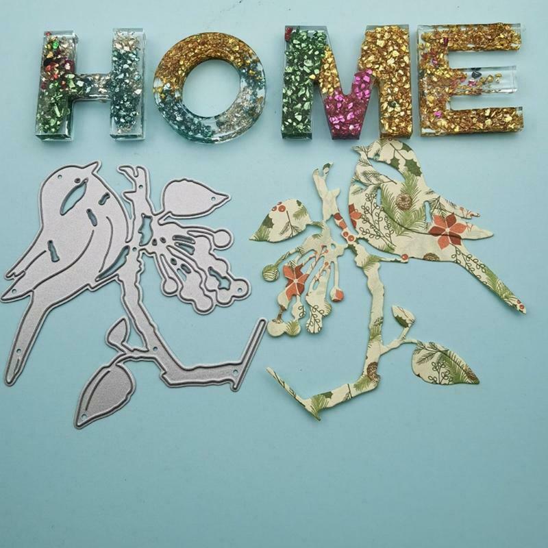 Lovely Bird Metal Cutting Dies Stencil DIY Scrapbook Album Paper Card Template