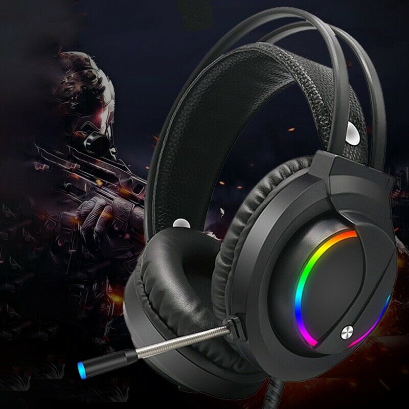 for PS4, PC, Xbox One Controller Gaming Headset Surround Sound, Noise ReductioH1