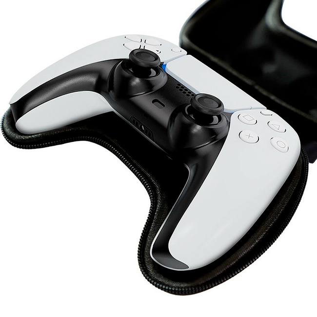 For PS5 DualSense Controller EVA Storage Box Carry Case Protective Cover