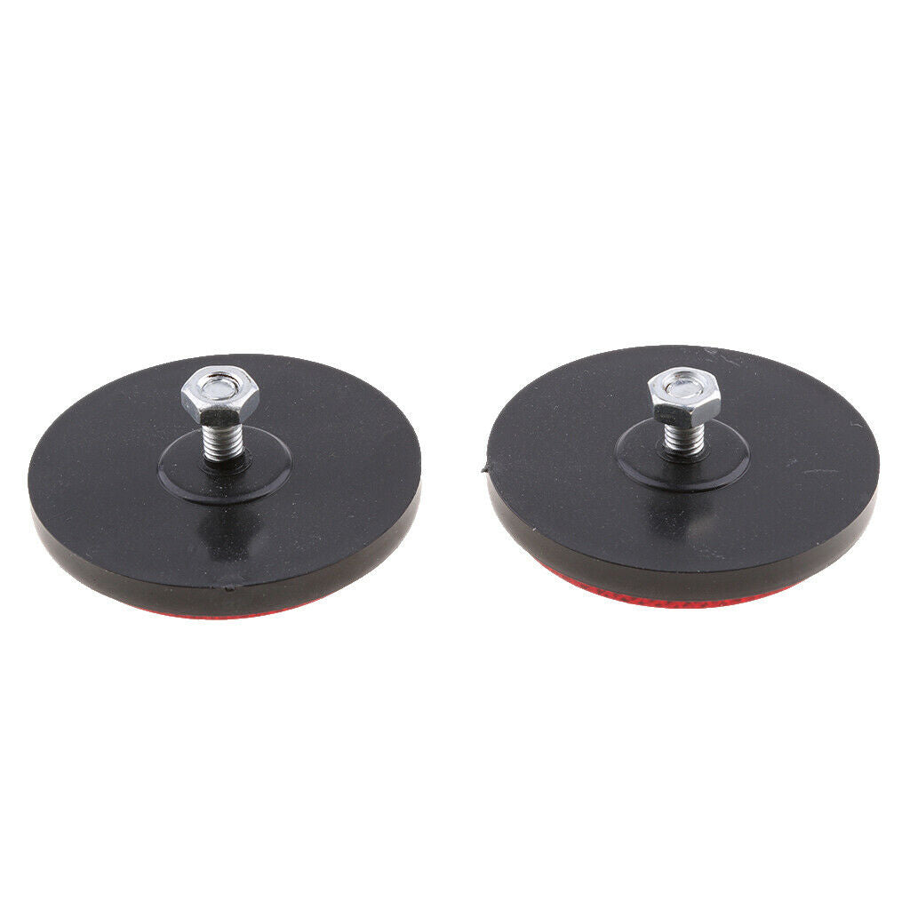 12Pcs Red Round Reflectors Reflective for Motorcycle ATV Dirt Bike Red+Orange