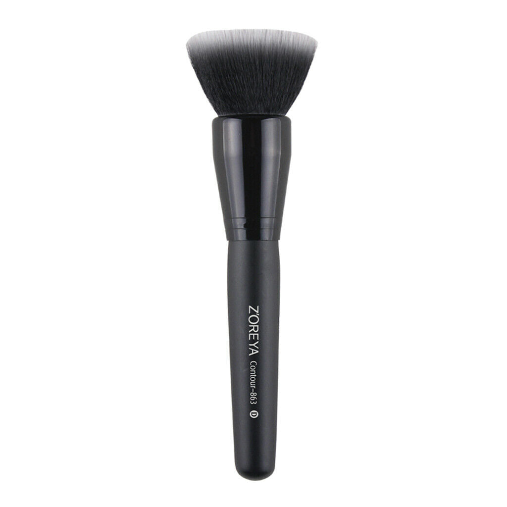 Makeup Foundation Flat Contour Kabuki Brush for Blending Buffing Stipplings
