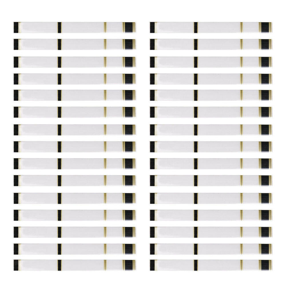 30 Pieces White SPVC  Shrinkable Dense Archery Arrow Wraps 19.5 X 2cm
