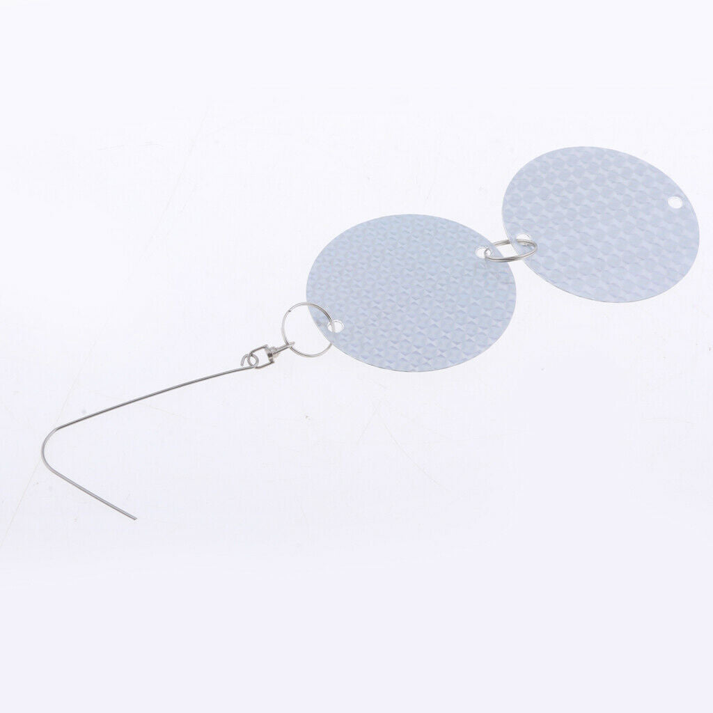 16Pcs Bird Repellent Disks Hanging Reflective Discs for Windows and Trees #2