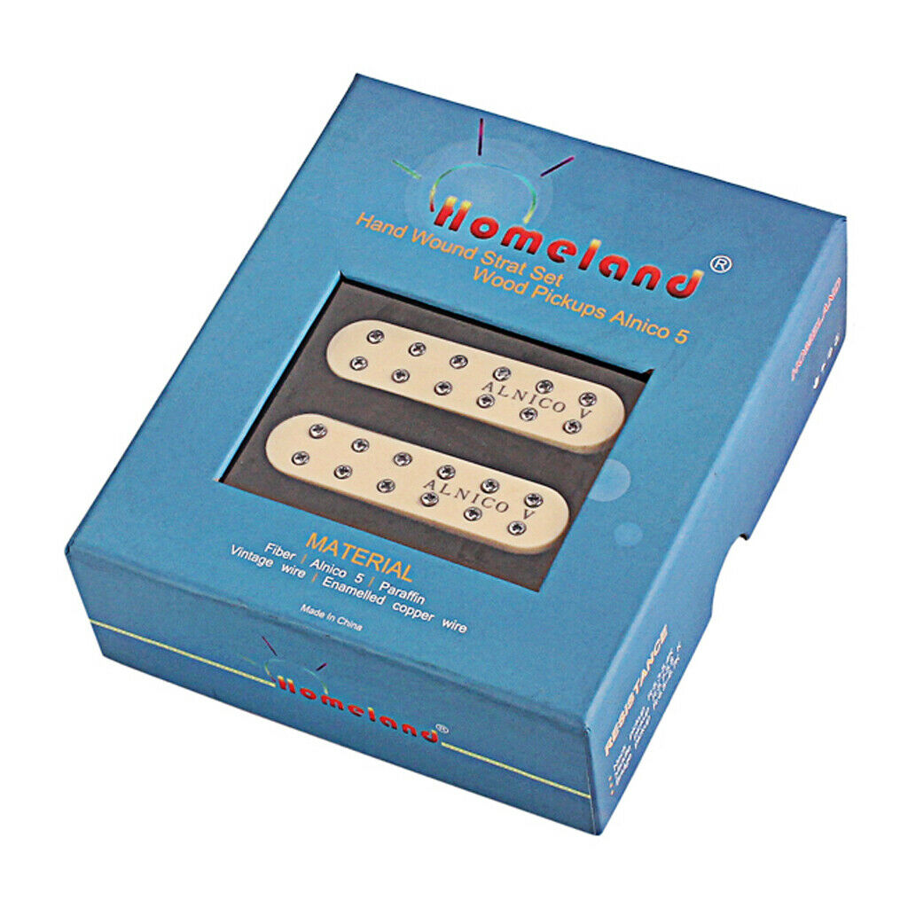 Alnico V Humbucker Pickup Neck/Middle/Bridge Set for ST Electric Accessories