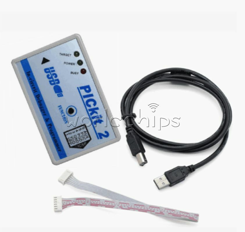 Microchip PIC Emulator PICKit2 Debugger Programmer +PIC12F675 Development Board