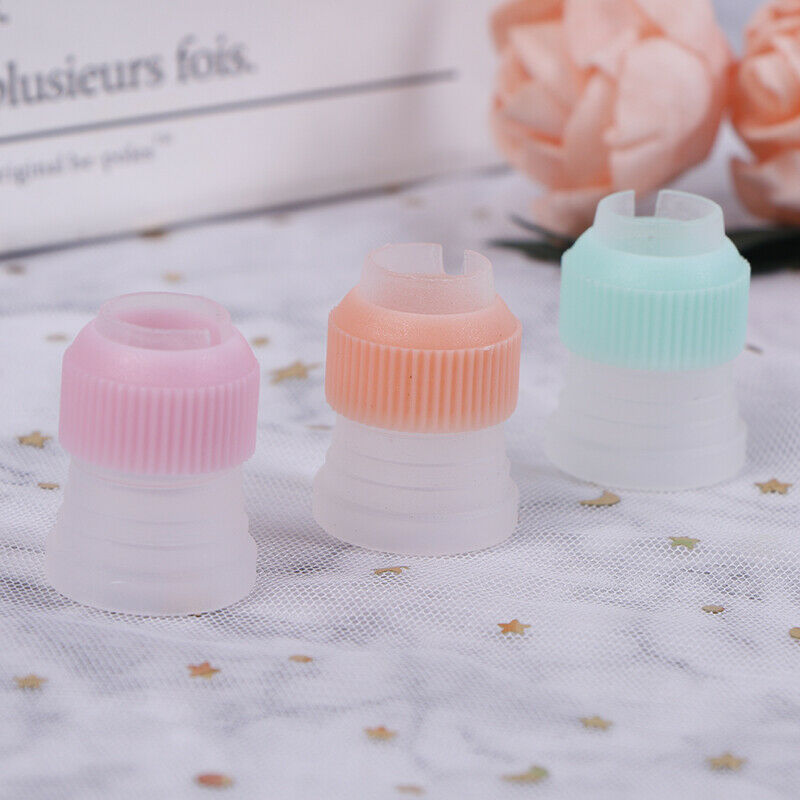 3 Pcs Butter tip converter Nozzle Connector Baking Tool For Cake Decorati.l8