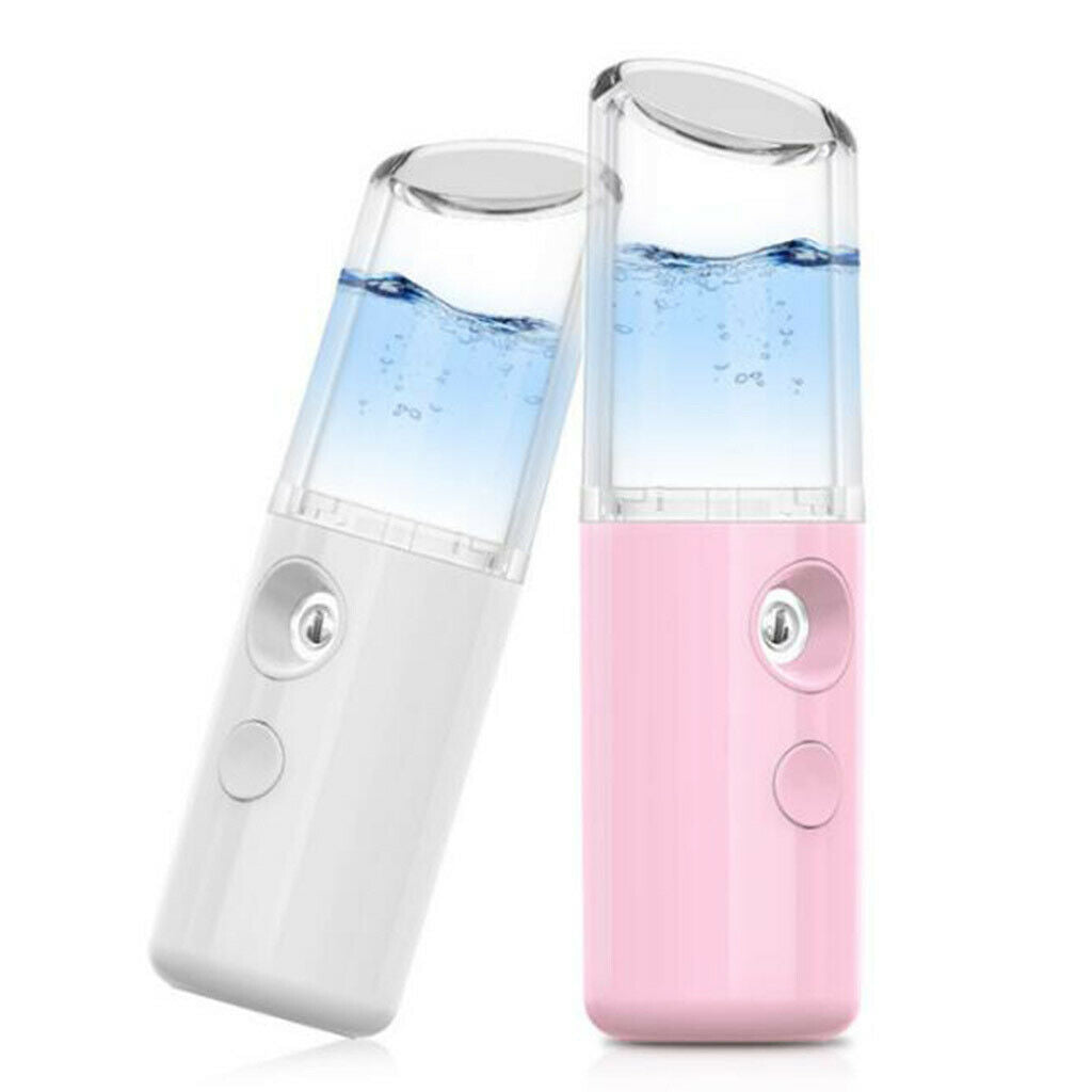 2Pcs Mini Nano Mist Atomization Mister Facial Moisturizing Beauty Instrument