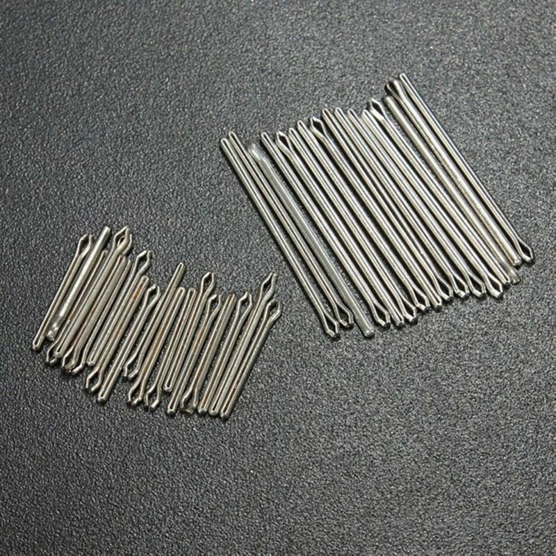 360Pcs Boxed Split Pin Fastener Clip Hairpin Tungsten Steel Needle Pin 6--23Mm