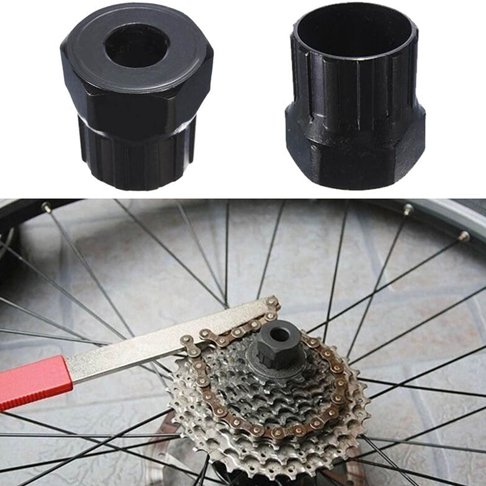 Bike Bicycle Cassette Flywheel Freewheel Lockring Removal Remover Repair Tool