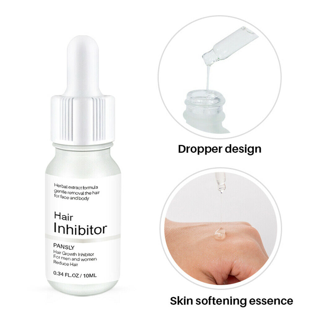 Powerful Herbal Hair Growth Inhibitor Oil Armpit Body Leg Permanent Hair Remover
