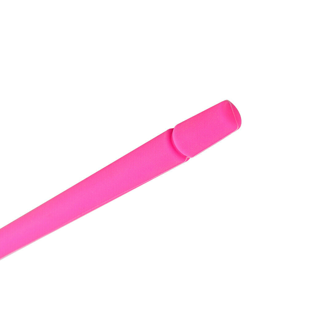 Silicone Flute Cleaning Stick Kit Pink Woodwind Musical Instrument Accs