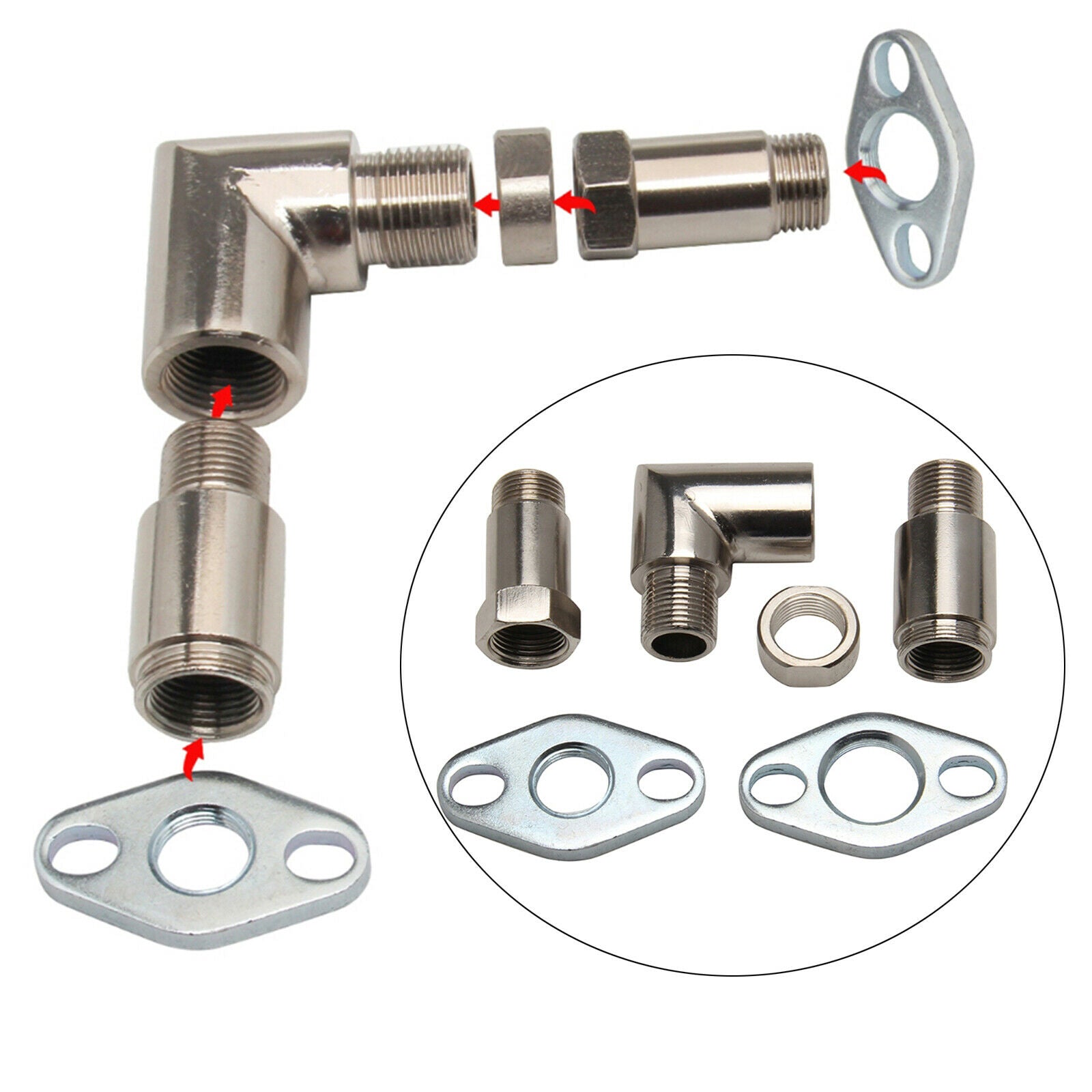 Metal M18x1.5 Universal Oxygen Spacer Sensor for Tacoma Car Accessories