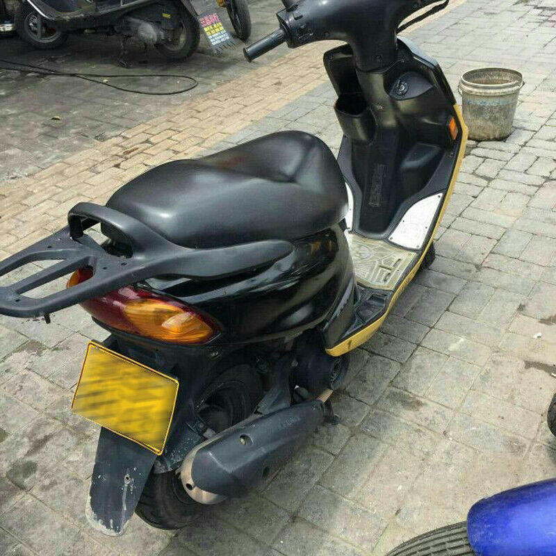 Motorcycle Scooter Bike Rear Fender Mud Guard w/ Tail Brake Lamp Assembly Splash