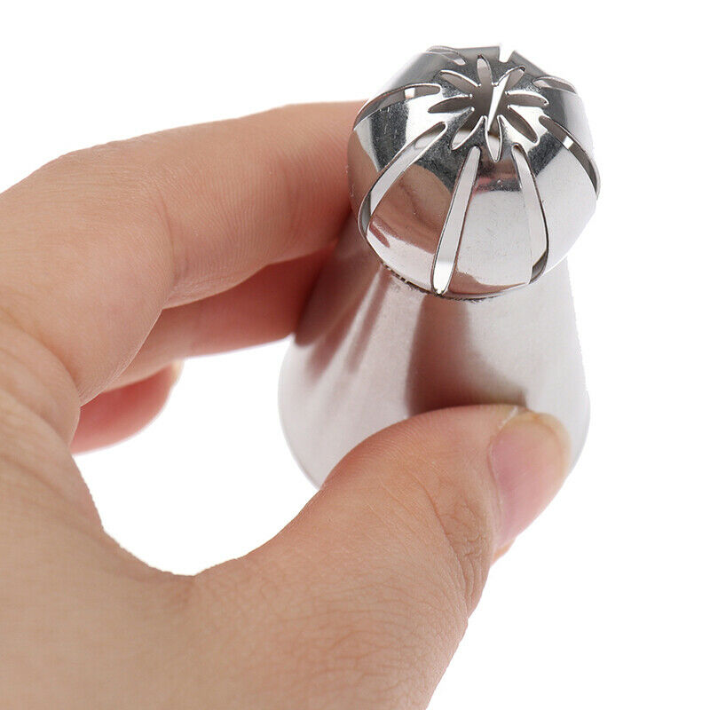 4* Russian Piping Nozzle Sphere Ball Icing Confectioners Pastry Tip Diy Cu&q TL
