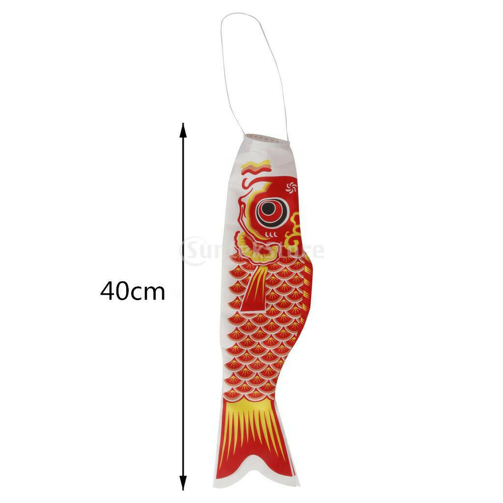 5x 16inch Windsock Koi Sailfish Streamer Garden Hanging Decor Kids Toys