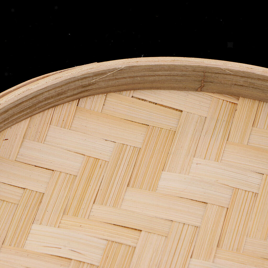Hand-woven Bamboo Sieve For Fruit, Vegetable, Bread Basket Multifunctional