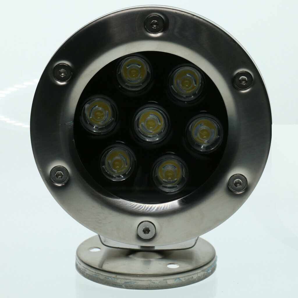 7W LED Flood Light Outdoor Underwater Spot Light Pond Pool Lamp White