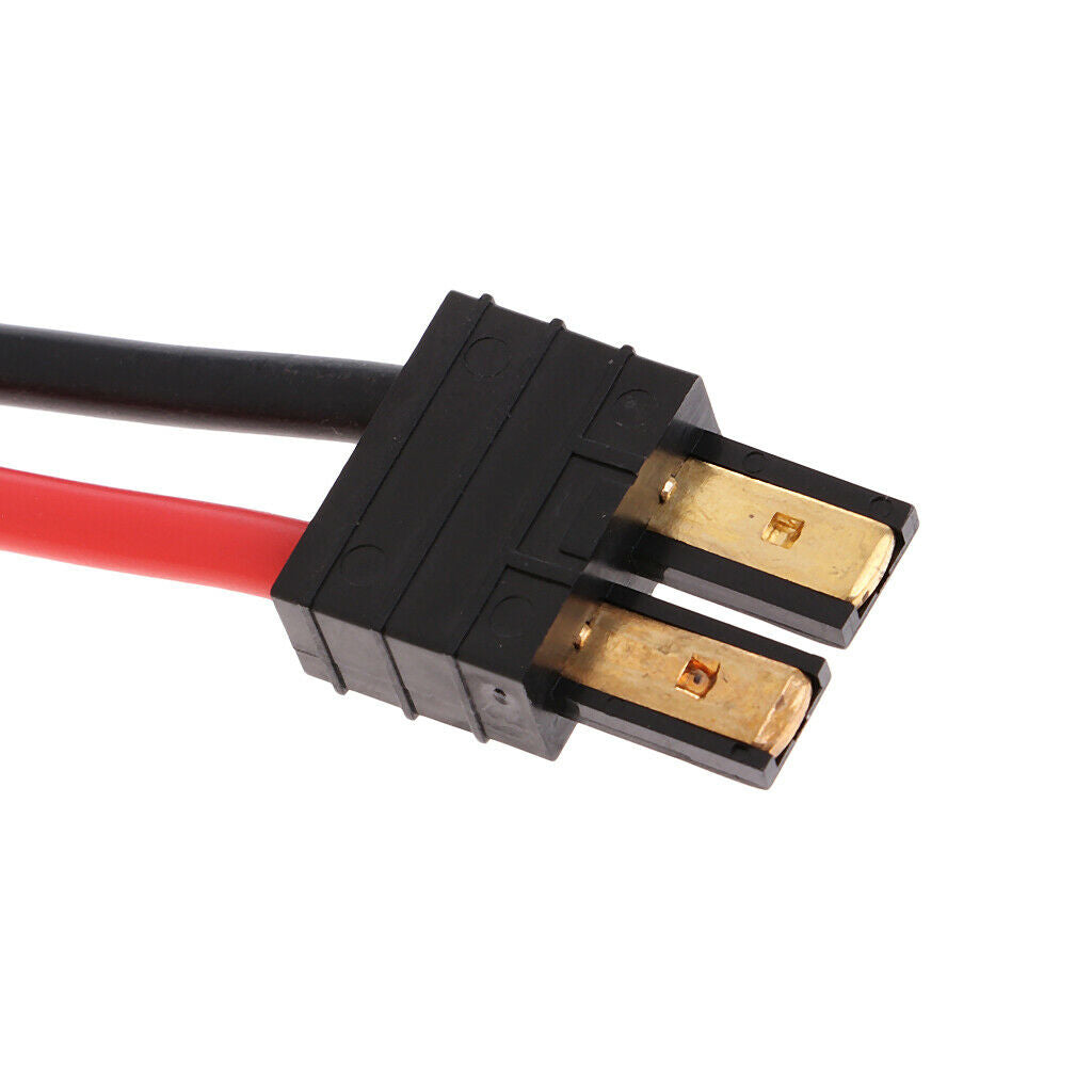 Male to 4.0mm Bullet Banana Male Battery Charging Cable Wire 14AWG 250mm