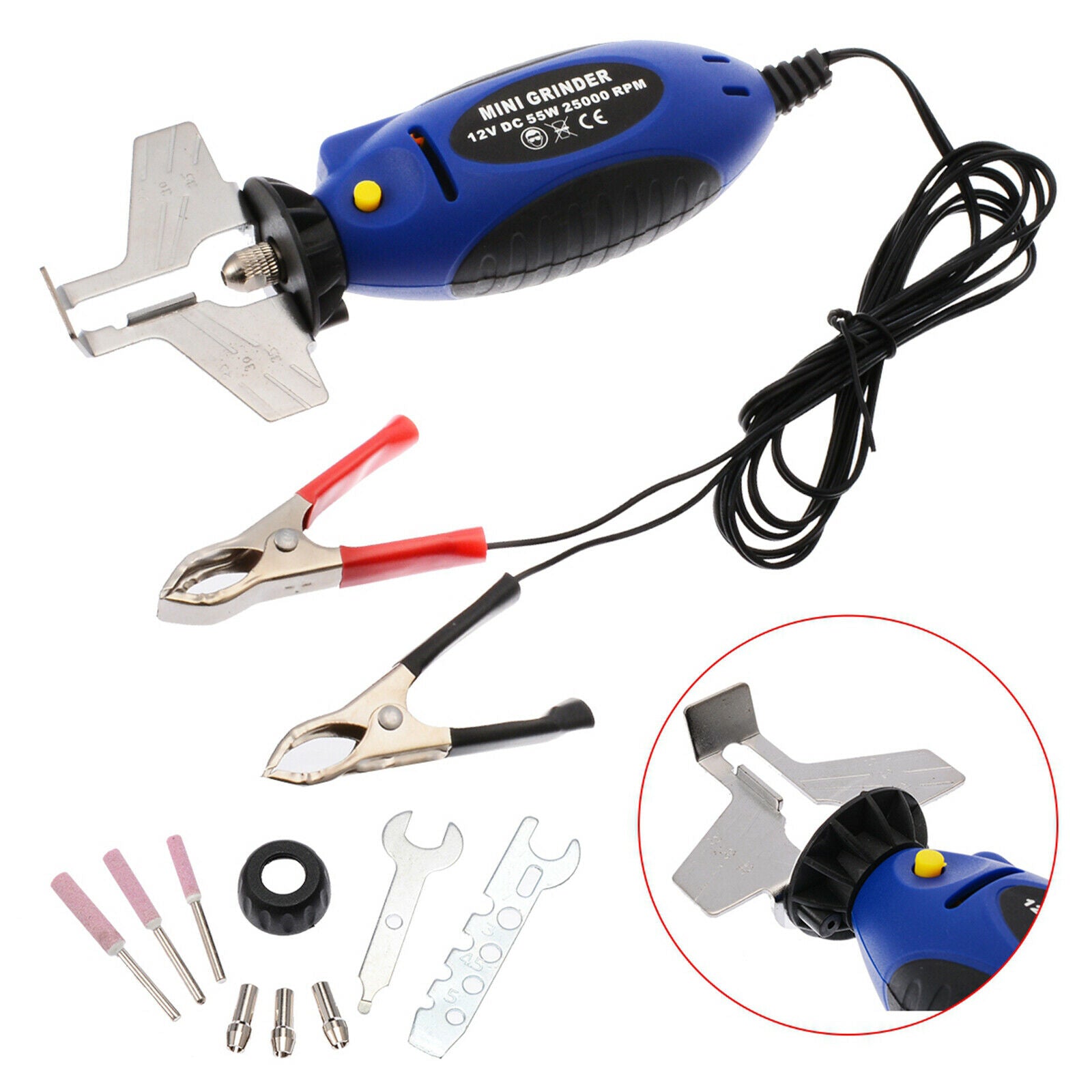 Sharp Pebble Electric Chainsaw Sharpener Kit - Comes with Chain Saw Sharpener