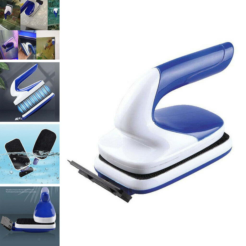 Fishes Tank Magnetic Brush Aquarium Algae Cleaning Glass Scraper Cleaner