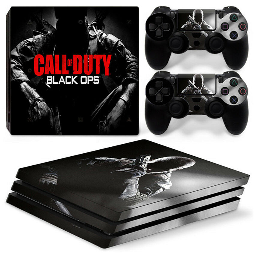 Call of Duty skin For  playstation PS4 PRO Console Stickers & 2 Controllers Skin
