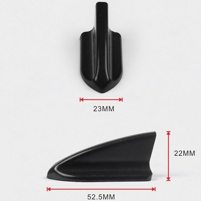 10pcs High Quality Air Vortex Generator Diffuser Kit for Car Roof Spoilers Wings