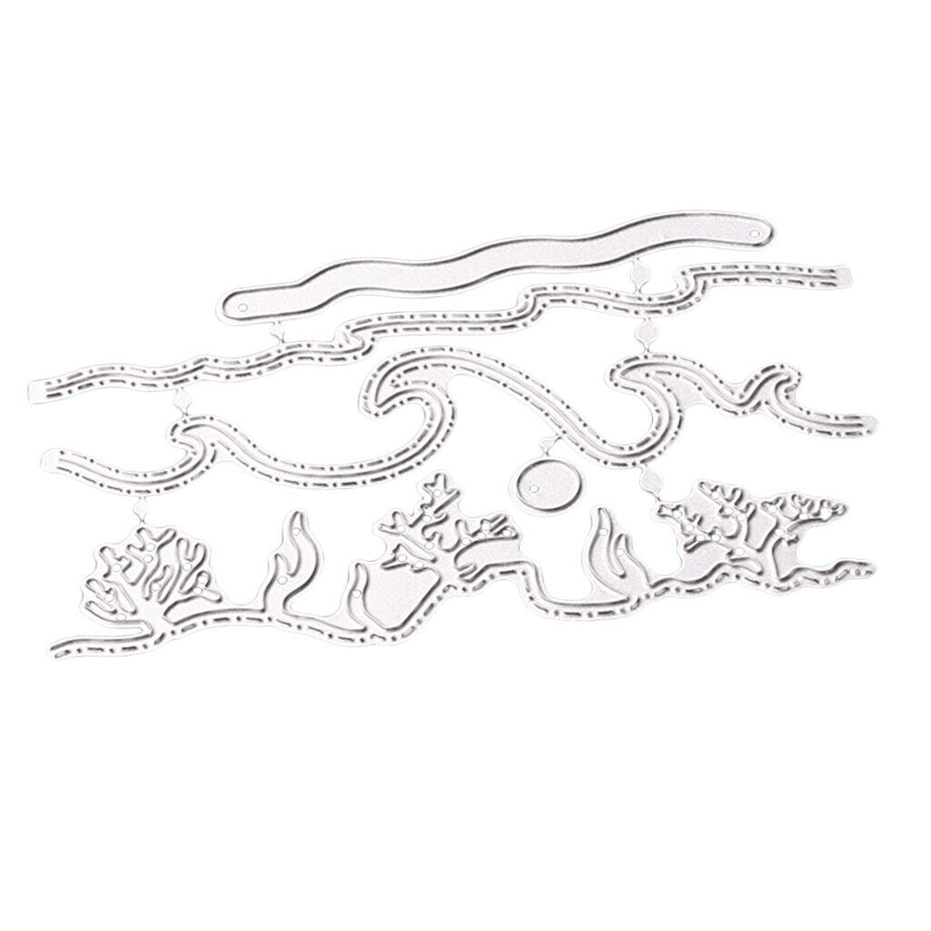 Lacework Metal Cutting Dies, Die Cuts Emboss Stencils For Scrapbook Decor