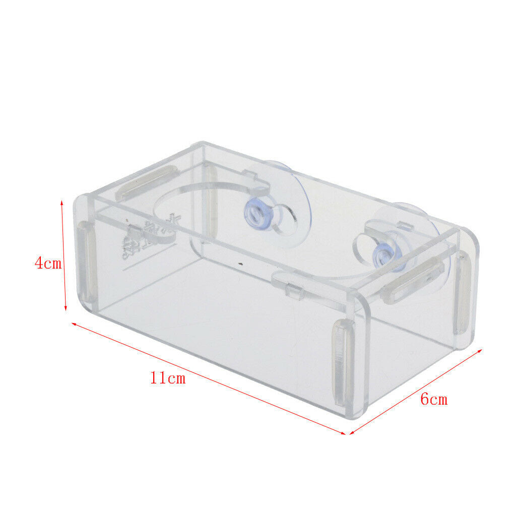 Aquarium Fish Tank Food Feeder Adjustable Fish Feeding Tank