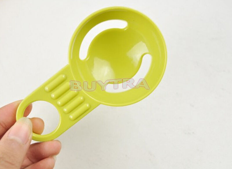 HOT Excellent Kitchen Gadget Egg Yolk White Separator Divider Holder Sifte.l8