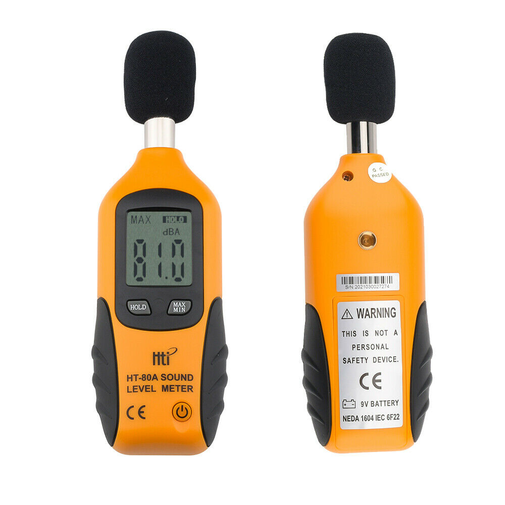Digital LCD Noise Tester 40-130dB Handheld Sound Meter Noise Measuring Meter NEW