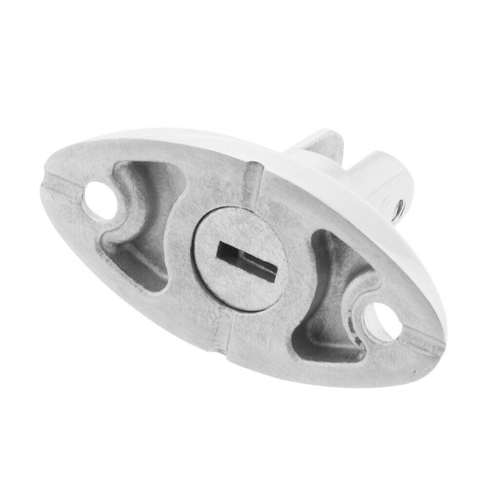 360 Deg. Rotatable Stainless Steel Quick Release Boat Top Bimini Deck Hinge