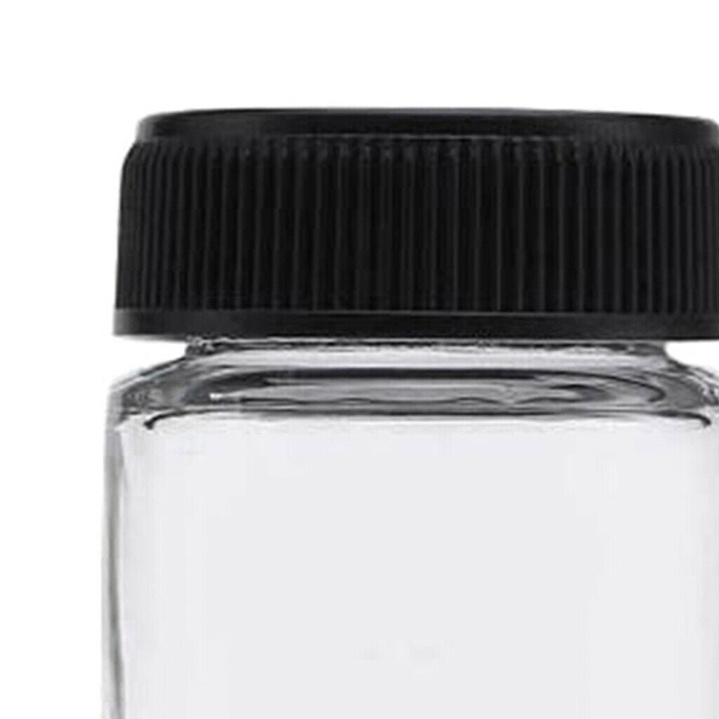 3/4oz Airbrushes Glass Jar Bottles Replacement Paint Bottles Container