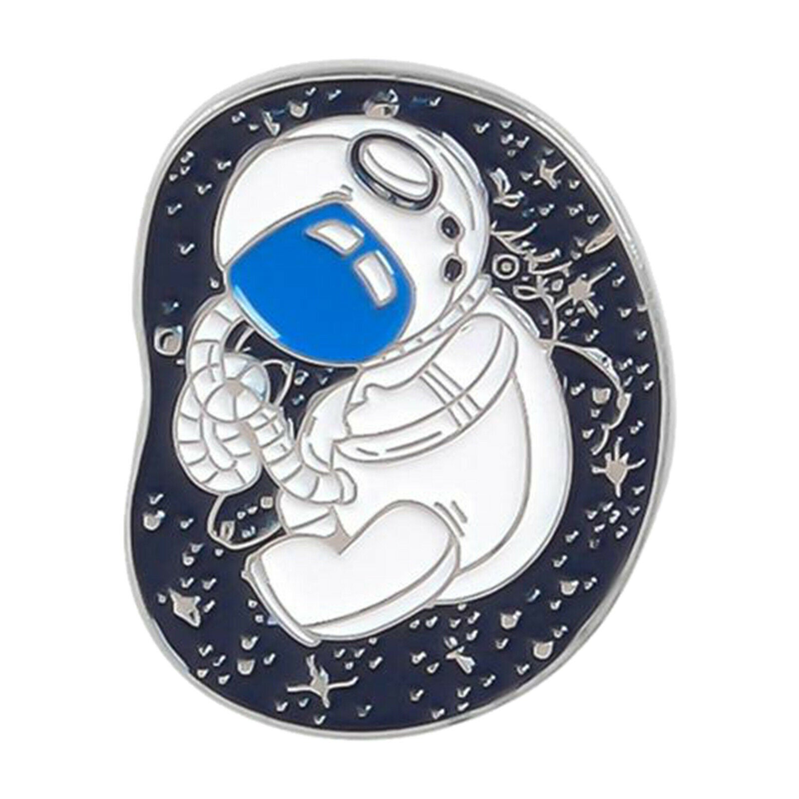 Pack of 6 Astronaut Enamel Pins Brooch Badge Jewelry Gift Decoration DIY
