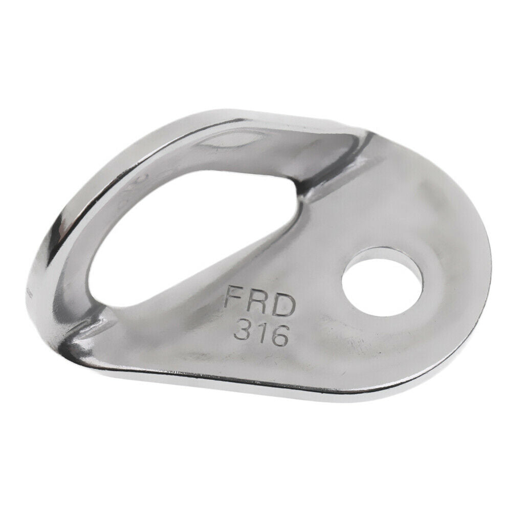 Rock Climbing Bolt Hanger Plate Stainless Steel Wall Climbing Anchor Hanger