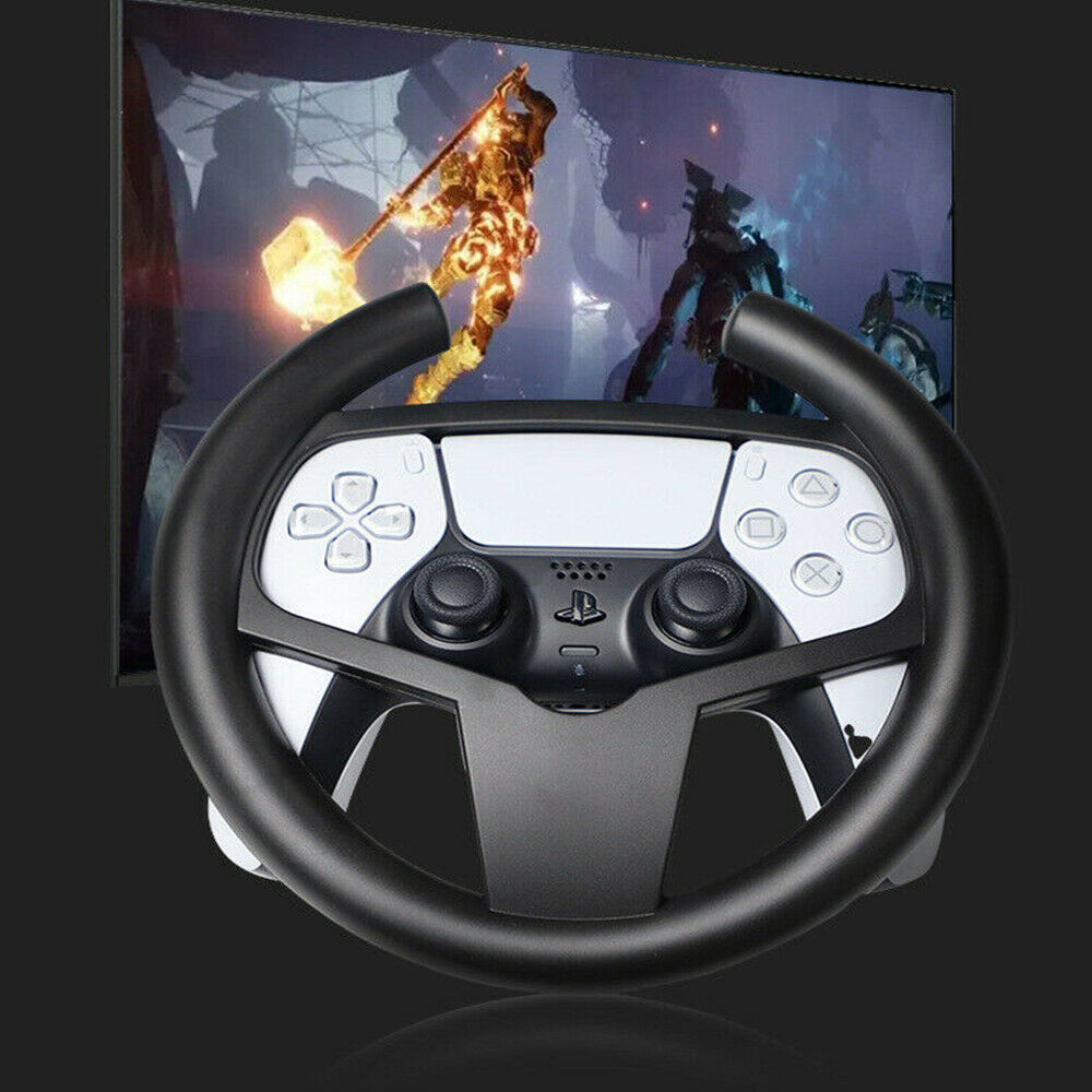 For PS5 Racing Games Controller Gamepad Steering Wheel Handle for Playstation5
