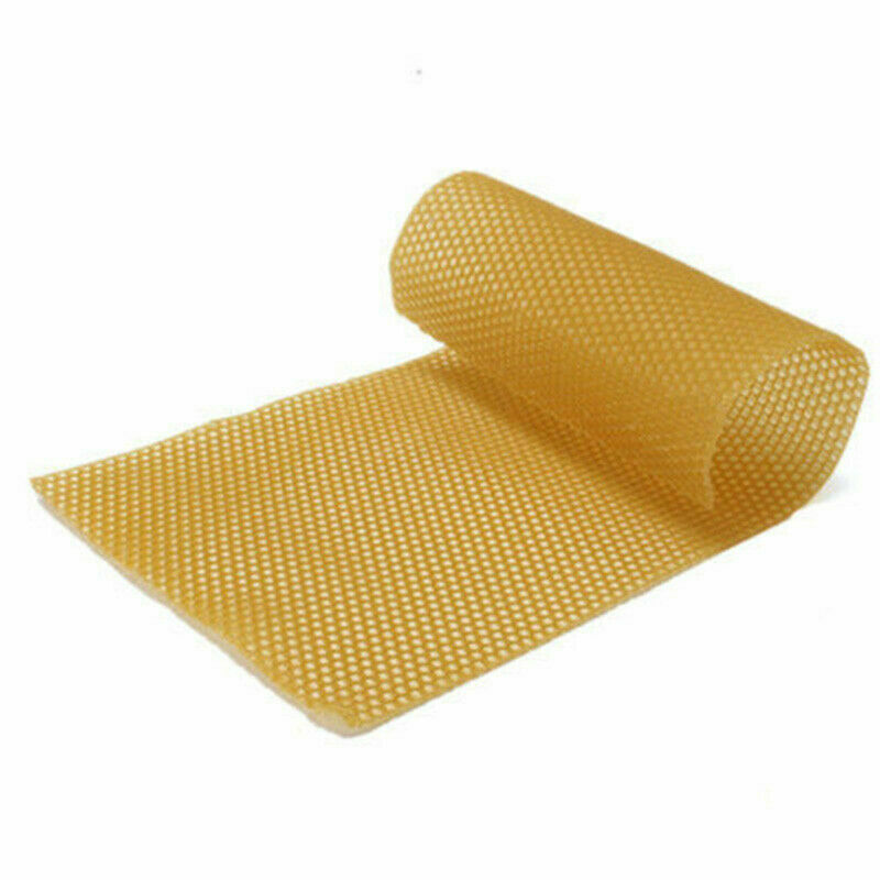 Honeycomb Bee Wax Foundation Honey Hive Equipment Bee Honey Sheets Tool 10Pcs