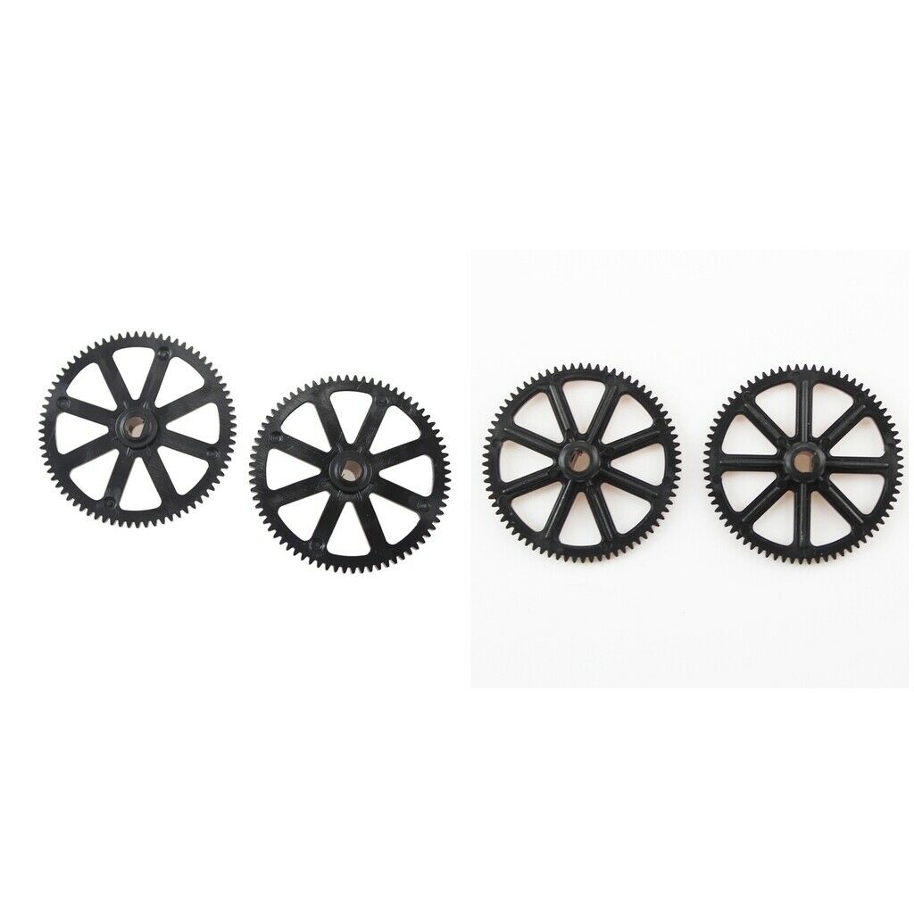 Set of 10 Fit WLtoys XK K130 RC Drone Main Gear Parts Replacement Black