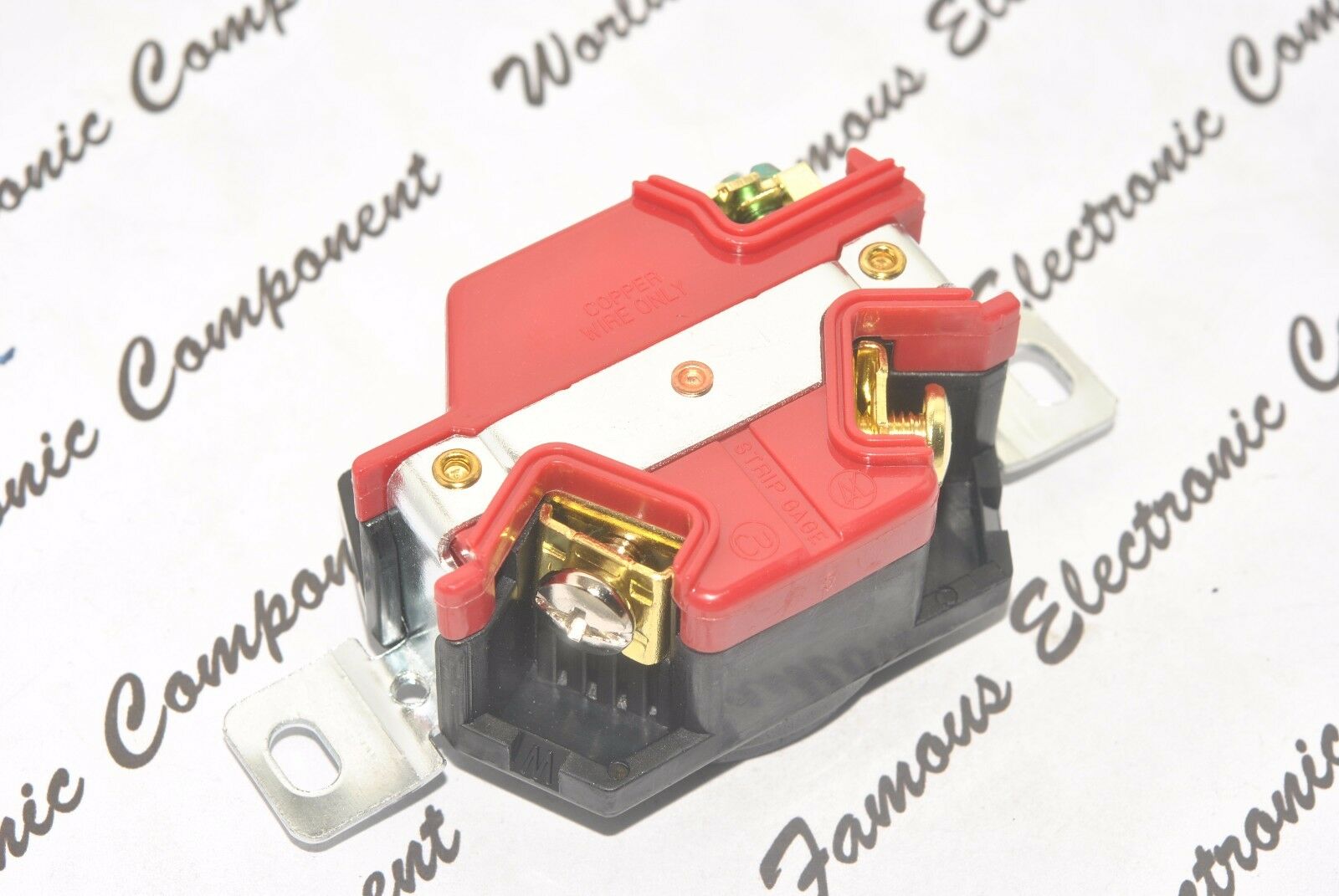1pcs - COOPER L520R NEMA L5-20R 20A 125V Twist Hart-Lock Locking Receptacle
