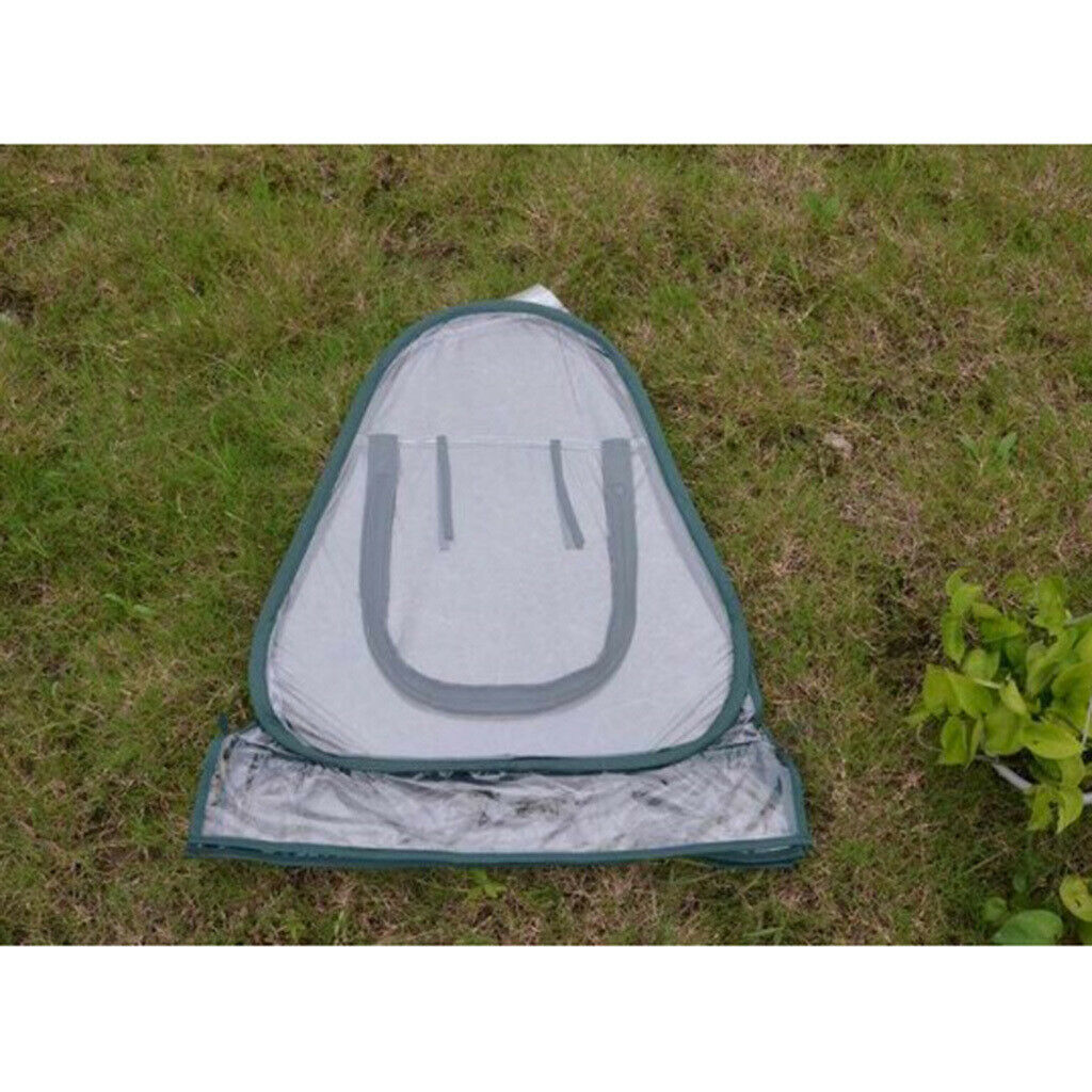 Small Tent   up Greenhouse Clear Foldable Flowerpot Cover Indoor 27x27x31