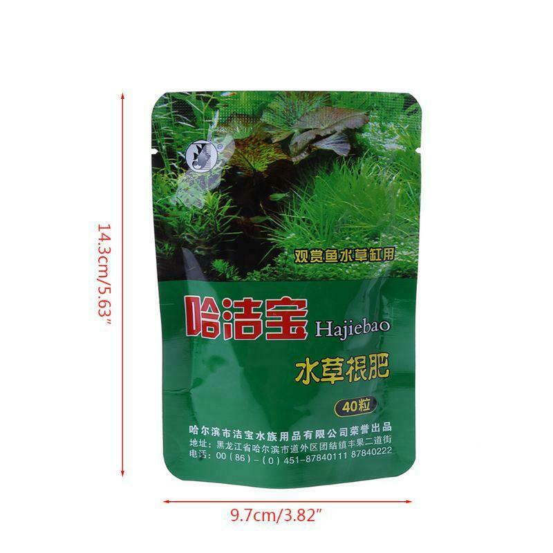 Aquarium Plant Grass Fertilizer Root Tab Capsules Live Water Fish Tank Nutrition