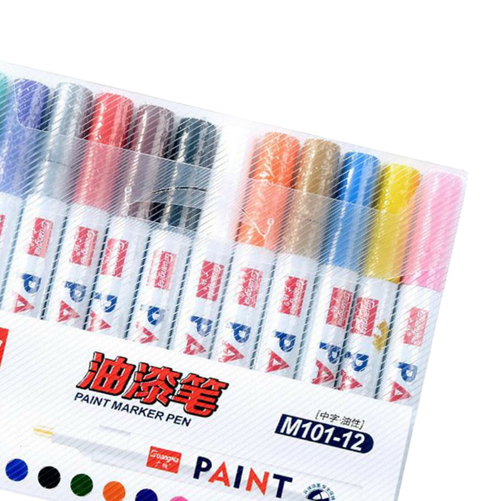 Waterproof acrylic paint pens Metallic marker pen for painting on rocks