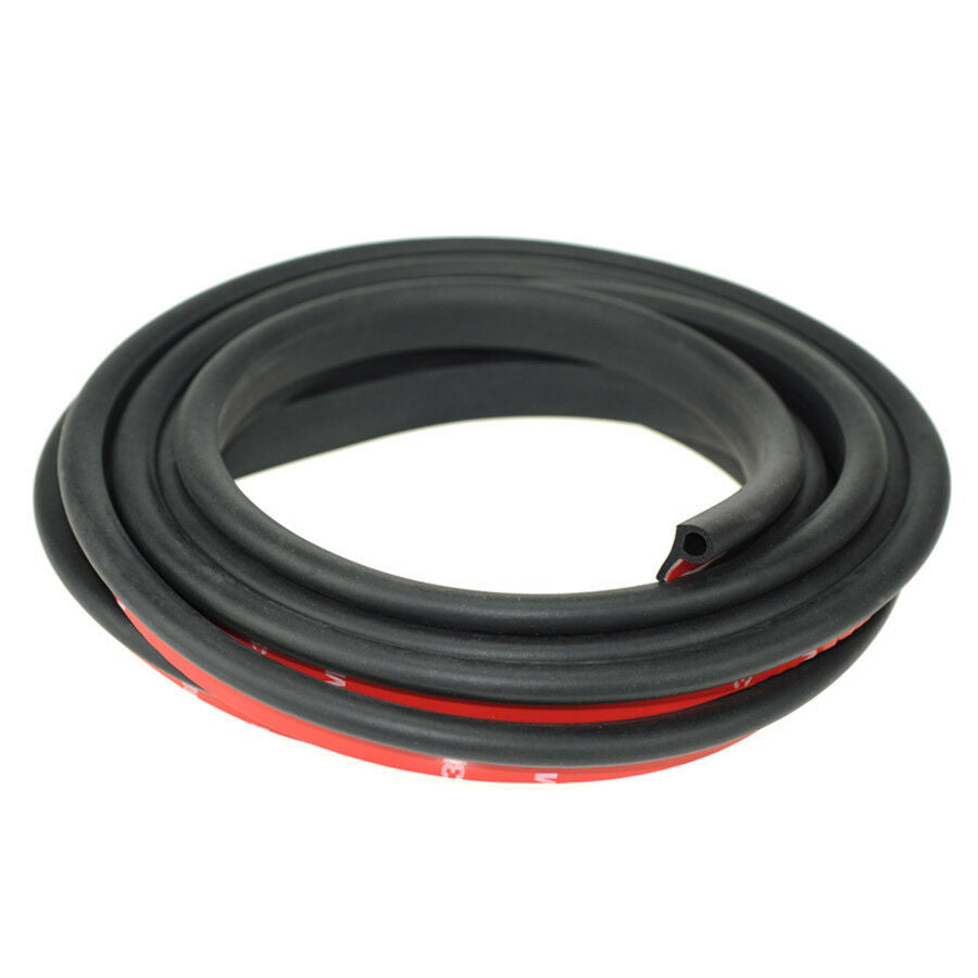 5M Small P Type Rubber Soundproofing Sealing Strips Trim For Auto Car Door Edge