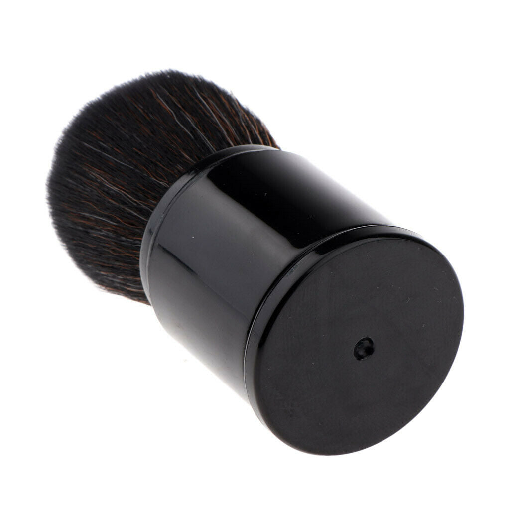 Retractable Kabuki Travel Foundation Brush for Blush, Bronzer & Powder 2pcs